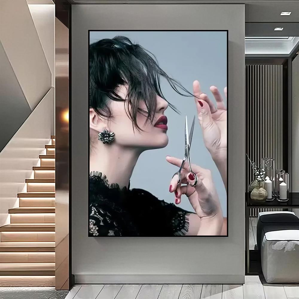 현대적인 헤어 살롱 HD 벽 예술 포스터 뷰티 장식 미 - Interior Design Hd 리뷰 및 가격