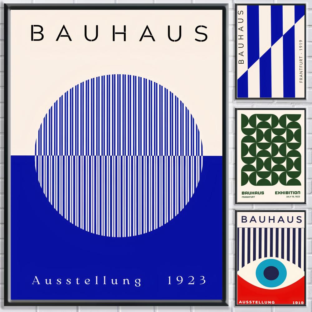 B-bauhaus 디자인 그림 서예 캔버스 HD 벽 예 - Interior Design Hd 리뷰 및 가격