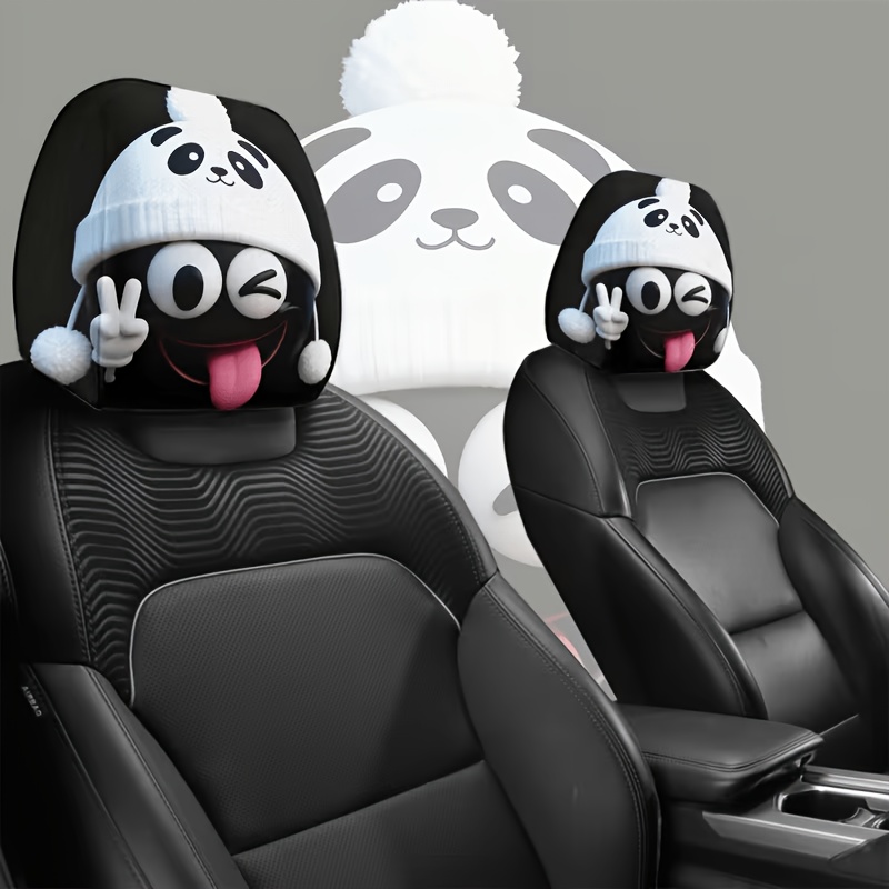 1/2개 자동차 머리 받침대 커버, 자동차 인테리어 장 - Interior Design Emoji 리뷰 및 가격