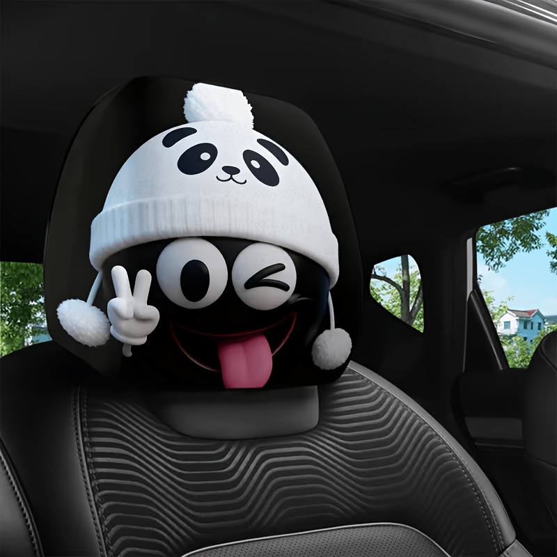 1/2개 자동차 머리 받침대 커버, 자동차 인테리어 장 - Interior Design Emoji 리뷰 및 가격